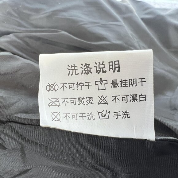 Girls Medium Quilted Black Winter Snow Pants Elastic Waistband Pockets Outdoors - Picture 7 of 9